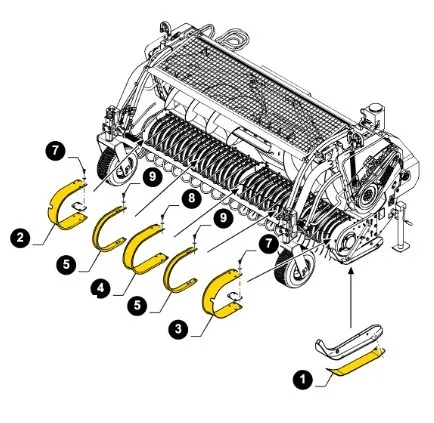 87378133 - пластина скольжения