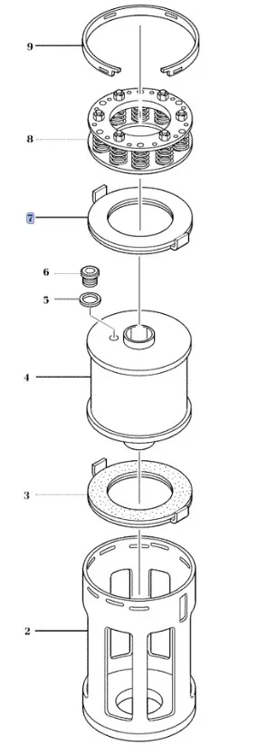 87658195 - диск нажимной