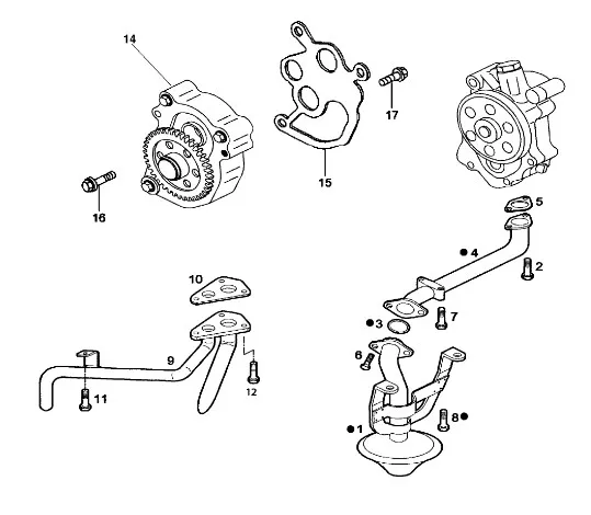 500388917 - Трубка масл. маслозаборника ДВС Cursor13 T9T9./St.